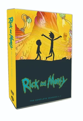 Rick and Morty : The Complete TV Series Season 1-7 (DVD 14-Discs Set) Sealed