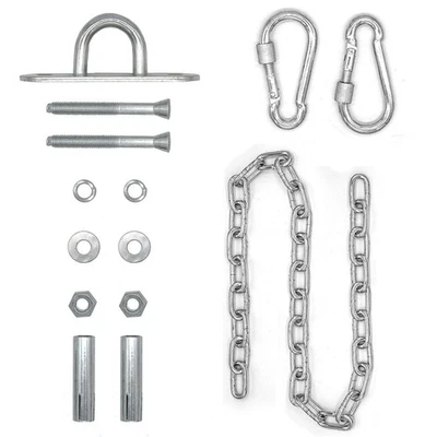 230 kg Hängesessel Kette mit Deckenhaken 100cm Aufhängung für Boxsack Hängematte - Bild 1 von 4