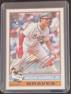 Nacho Alvarez JR RC On Card Auto /76! - Picture 1 of 2