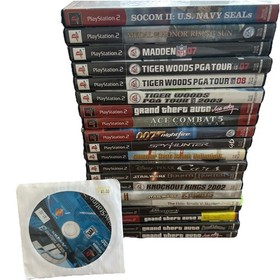 Lot Of 21 Video Games 19 PlayStation 2, 1 Xbox, 1 Xbox 360, Untested Video Games