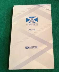 Schottland Turnberry Golfplatz Aailsa YARDAGE GUIDE - Bild 1 von 6