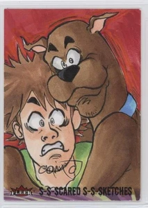 2024 Fleer Scooby Doo S-S-Scared S-S-Sketches Matthew Lopez Auto Sketch 0ss4 - Picture 1 of 3