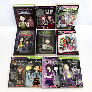 Lot 10 Suddenly Supernatural, Rotten Poison Apple & Goulfriends Books Age 8-12 - Picture 1 of 10