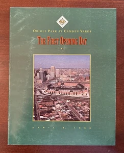 The First Opening Day Magazine - Oriole Park at Camden Yards 1992 - Picture 1 of 13