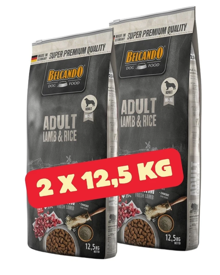 Belcando Adult Lamb & Rice - 12,5kg (553925)