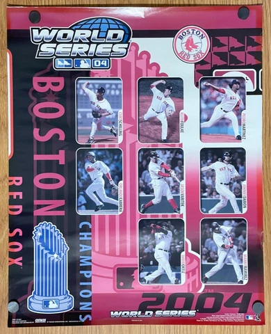 2004 MLB Boston Red Sox World Series Champions Poster 20" x 16" Cover