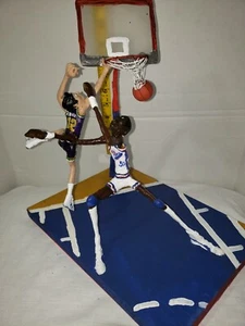 Basketball Statue Handarbeit Original Kunst Stockton Sampson Jazz Kings 89 Ära - Bild 1 von 11