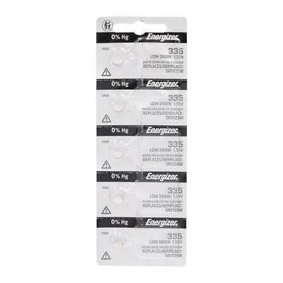 Energizer Silver Oxide Tearstrip Battery 335TZ.Z1 (5 Pack) - Image 1 of 3