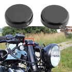 Motorcycle Black Upper Fork Stem Nut Cap Cover For Harley Forty-Eight XL1200X
