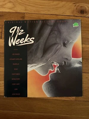9 1/2 Weeks - Nine Weeks E 1/2 Vinyl 33 RPM 12'' Original Soundtrack 1986 Mint - Image 1 of 4