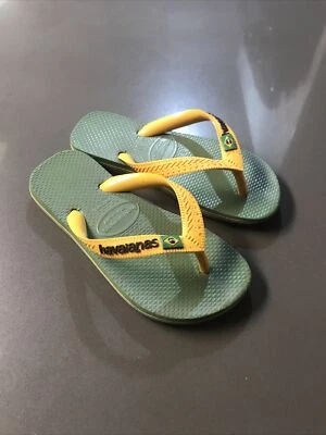 Chanclas Havainas niños 31-32 (5-6 años) - Colores revestidos brasileños Foto 1 de 4