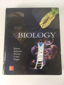 Biology 11th Edition Hardcover 2017 USED Raven Johnson Mason Losos Singer - Picture 1 of 9
