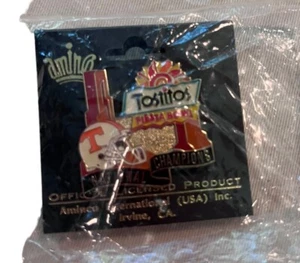 1999 Fiesta Bowl Lapel Pin University of Tennessee Football National Champs NOS - Picture 1 of 3