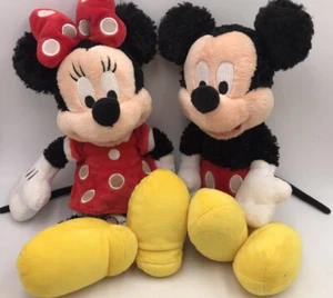 "Animales de peluche de Minnie Mouse y Mickey Mouse de los parques de Disney 11""" - Imagen 1 de 8