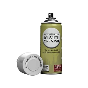 The Army Painter Spray Varnish 400ml Available in Matt, Satin or Gloss - Picture 1 of 4