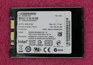 HP 80GB 1.8 inch SSD - Picture 1 of 1