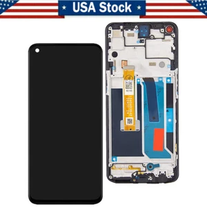 For One Plus Nord N10 5G BE2029 BE2025 LCD Display Touch Screen Digitizer +Frame - Photo 1 sur 6