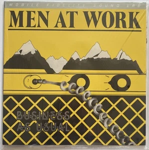 Men At Work Business As Usual Vinyl New Mobile Fidelity Sound Lab Down Under - Imagen 1 de 6
