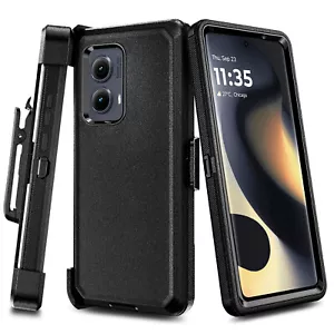 Für Motorola Moto Edge 2024 / Edge 2022 Hülle Holster Gürtelclip Robust Cover - Bild 1 von 14
