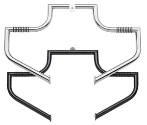 Chrome Highway Crash Bar Engine Guard For 65-76 Harley FL FLH 26629 - Foto 1 di 1