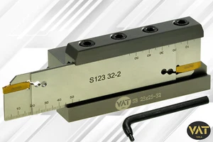 Espada de corte compatible Sandvik N123-0200.  S123 32-2 + bloque de sujeción SB 2525-32 - Imagen 1 de 1