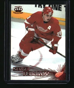 1997-98 Pacific Crown Collection #91 Sergei Fedorov Copper - Picture 1 of 2