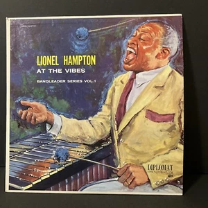 Lionel Hampton “At The Vibes” Jazz Vinyl LP Album Ultrasonic Cleaned Mono 1962 - Picture 1 of 3