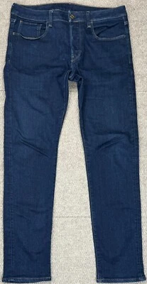 G-Star Raw Men's 5 Pocket Button Fly Stretch Jeans Size 33x32 (Actual 34x30) - Image 1 of 4