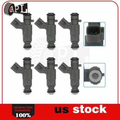 6 inyectores de combustible para Jaguar S-Type 3,0 L 2002 2003 2004 2005 2006 2007 Foto 1 de 4