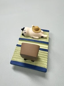 Cute Cat Watching TV Series Resin Phone Smartphone Stand Holder New - Photo 1 sur 12