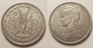 Afrique Occidentale Française, 2 Francs 1948 !! - Picture 1 of 1