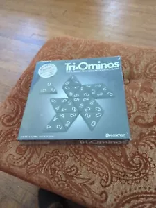 Tri-Ominos Triangular Domino Game Anniversary Edition Pressman New Sealed 1993 - Picture 1 of 1