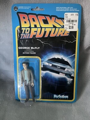 Funko Pop! Figura de acción ReAction Regreso al futuro George McFly Foto 1 de 2