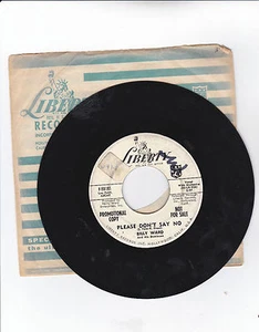 BILLY WARD AND HIS DOMINOES-LIBERTY 55181 PROMO DOO-WOP 45 PLEASE DON'T SAY NO - Picture 1 of 1