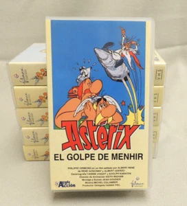 Asterix El Golpe de Menhir 80 Min VHS Tape Collector's Edition in Spanish - Picture 1 of 4