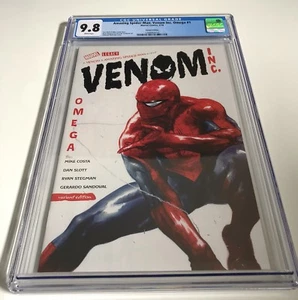 'Venom Inc. Omega #1 1:50 Dell 'Otto Variant CGC 9.8 - Imagen 1 de 2