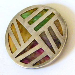VINTAGE 1960'S "PLUMA AZTECA" BROOCH BY DOMINGUEZ, TAXCO - Bild 1 von 4