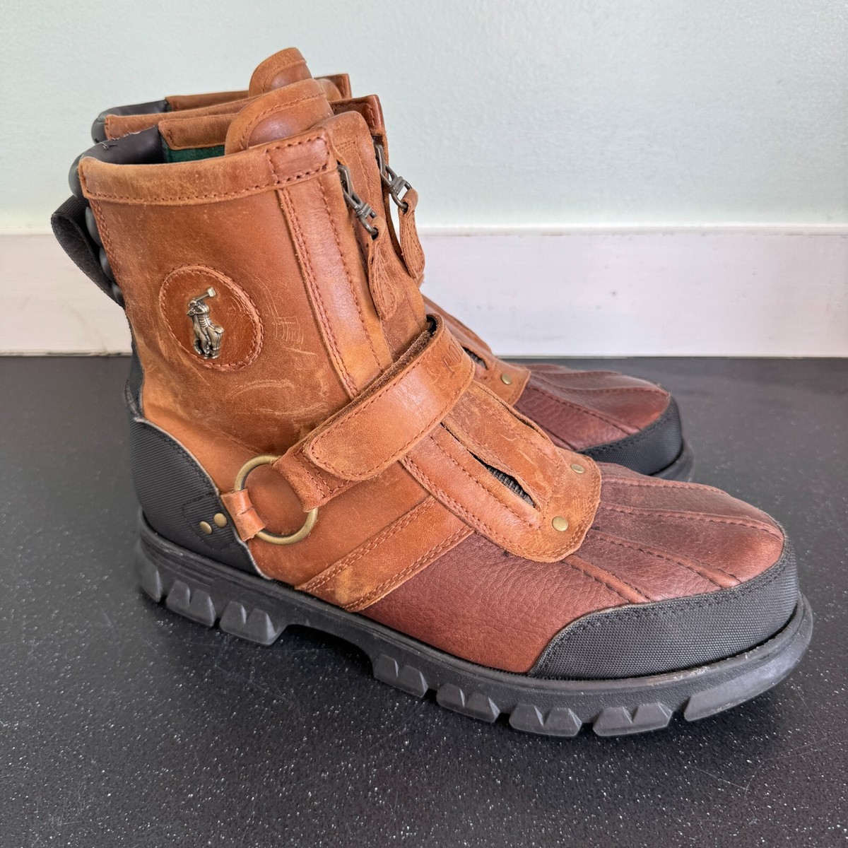 Polo Ralph Lauren Brown Zip Boots for Men for Sale - Shop Polo Ralph Lauren Brown Zip Boots for Men for Sale - Shop
