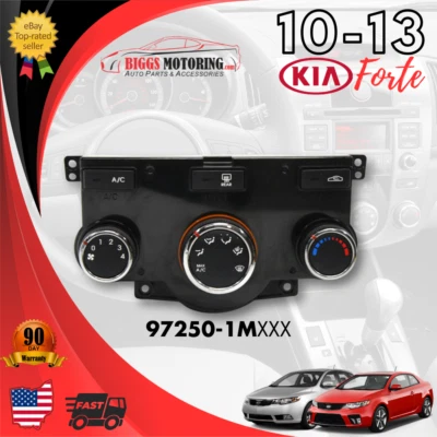 2010-2013 Kia Forte Ac Heater Climate Control Unit 97250-1MXXX - Image 1 of 4