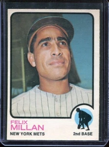 1973 O-PEE-CHEE Baseball # 407 Felix Millan (NM) Near Mint - Picture 1 of 2