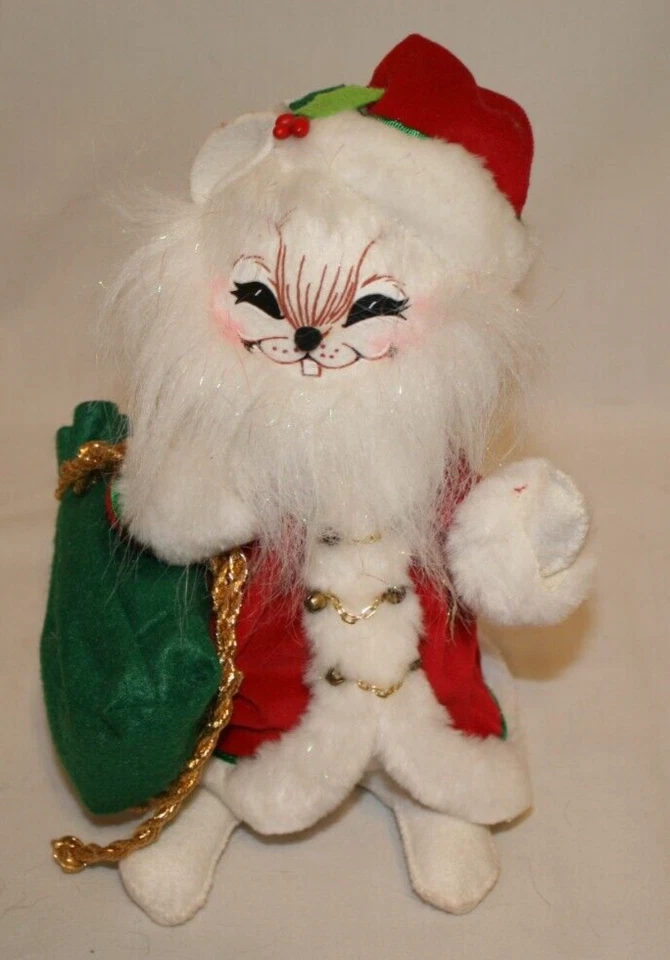 Annalee Mr Santa Mouse With Sack 10" Doll 774306
