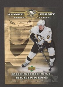 2005-06 Upper Deck Phenomenal Beginnings Gold #SC1 Sidney Crosby Jumbo