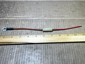 Fusible Link 18 Gauge 0.8 Sq mm - 14 gauge wire - 5/16" Stud Ring - GM Chevy GMC - Foto 1 di 6