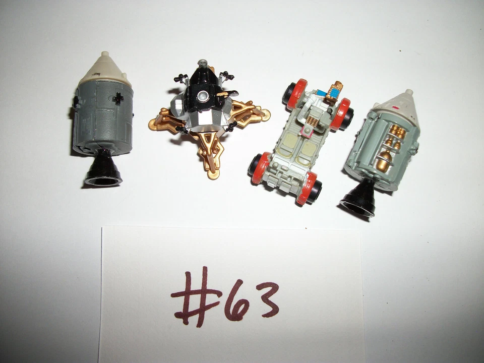 Micro Máquinas De Colección Galoob Mini Vehículo Lote #63 NASA Cápsula Rover Foto 1 de 1