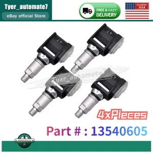 NEWEST TPMS Tire Pressure Monitoring Sensor For GM Indicator 13540605 Set of 4 - Picture 1 of 12