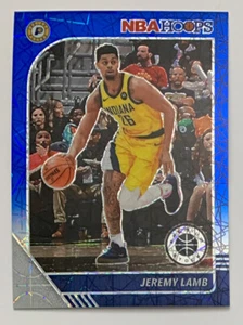 2019-20 NBA Hoops Premium Stock Jeremy Lamb Pacers Blue Lazer 98/99 Prizm #263! - Imagen 1 de 3