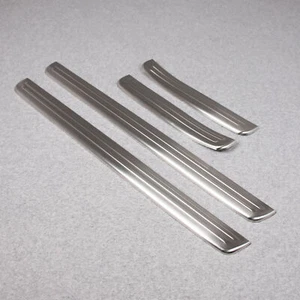 For Toyota Camry 2024 2025 Outside Door Sill Scuff Plate Guard Cover Trim Silver - Picture 1 of 11