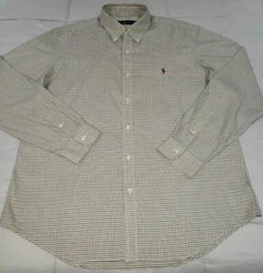 Ralph Lauren Men’s Plaid Button Down Long Sleeves Shirt Size XL New - Picture 1 of 9