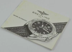 Breitling Instruction Manuelle Shark Automatique - Photo 1 sur 1