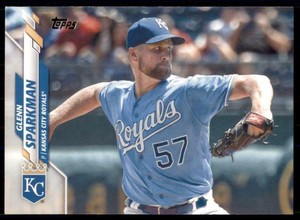 2020 Topps Series 2 Base #679 Glenn Sparkman  - Kansas City Royals